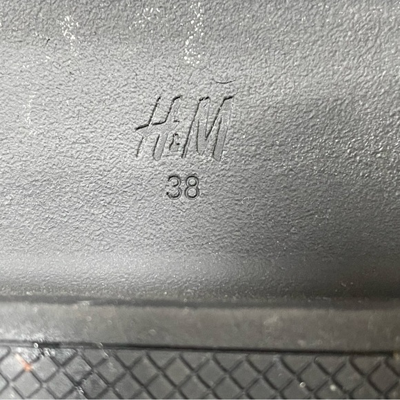 H&M Platform Loafers Patent leather black size 8 - Picture 11 of 13